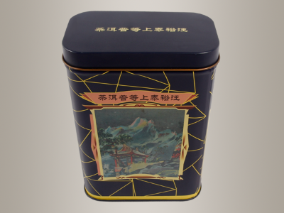 复古茶叶罐,普洱茶叶环球app(中国)有限公司官网105*62*148mm